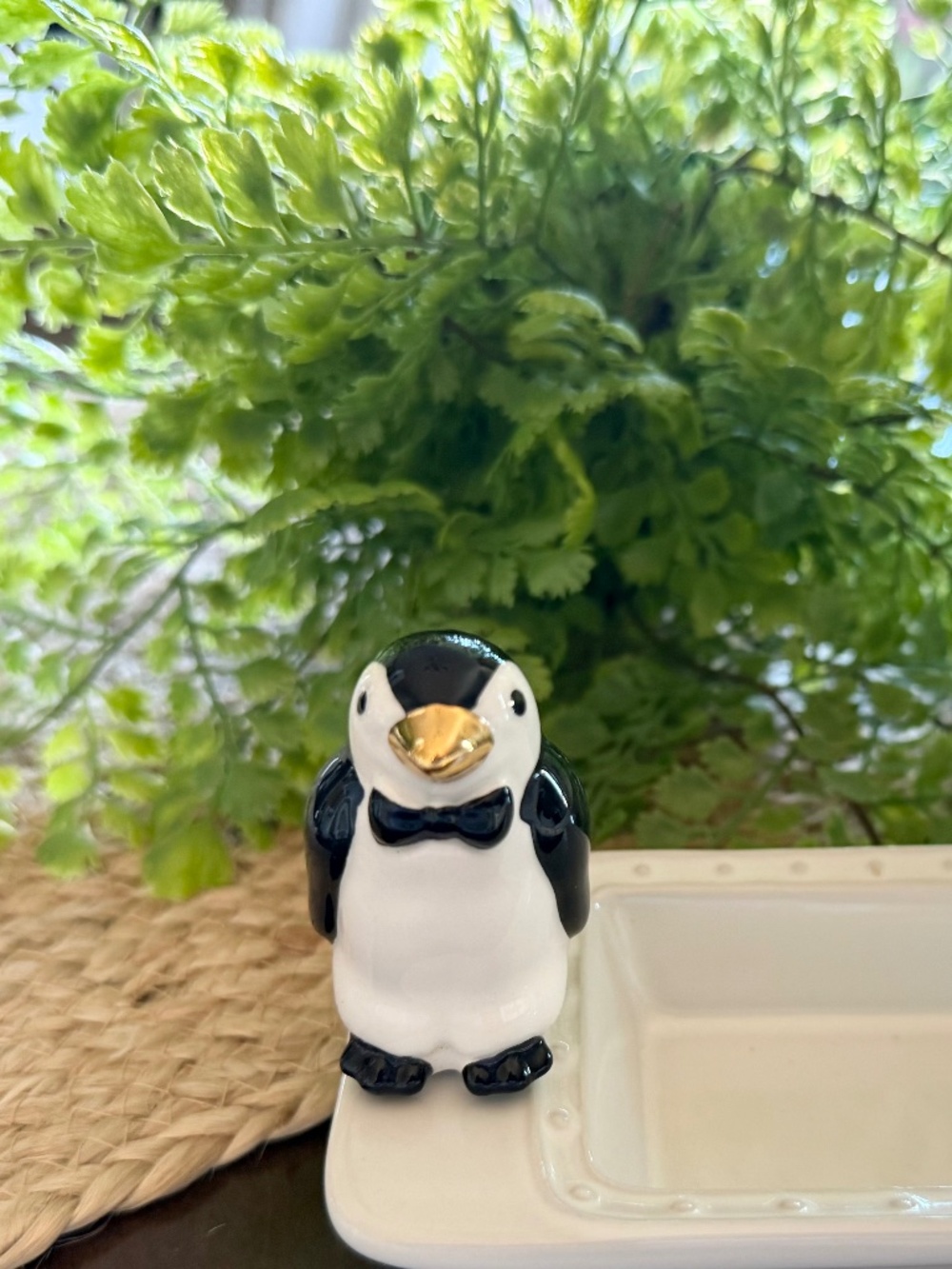 Nora Fleming Mini RETIRED ~ Tiny Tuxedo Penquin